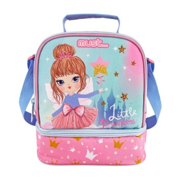 Τσαντάκι Φαγητού Ισοθερμικό Must Yummy Little Princess - 2 θήκες Τσαντάκι Φαγητού Ισοθερμικό Must Yummy Little Princess - 2 θήκες