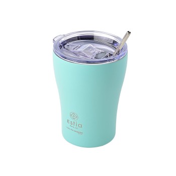 HESTIA ΘΕΡΜΟΣ COFFEE MUG SAVE THE AEGEAN 350ml BERMUDA GREEN HESTIA ΘΕΡΜΟΣ COFFEE MUG SAVE THE AEGEAN 350ml BERMUDA GREEN