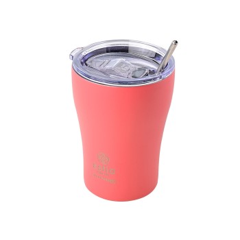 HESTIA ΘΕΡΜΟΣ COFFEE MUG SAVE THE AEGEAN 350ml FUSION CORAL HESTIA ΘΕΡΜΟΣ COFFEE MUG SAVE THE AEGEAN 350ml FUSION CORAL