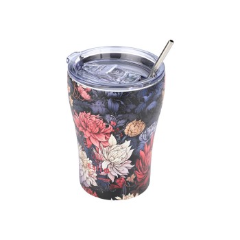 HESTIA ΘΕΡΜΟΣ COFFEE MUG SAVE THE AEGEAN 350ml MIDNIGHT BLOSSOM HESTIA ΘΕΡΜΟΣ COFFEE MUG SAVE THE AEGEAN 350ml MIDNIGHT BLOSSOM