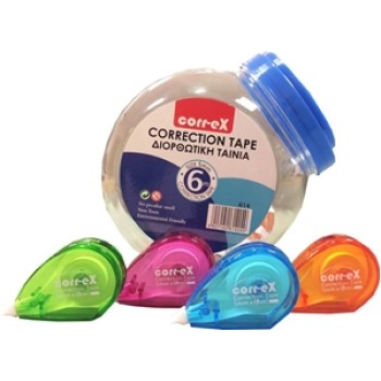 ΔΙΟΡΘΩΤΙΚΟ corr-eX ΤΑΙΝΙΑ 614 5mmX6m ΔΙΟΡΘΩΤΙΚΟ corr-eX ΤΑΙΝΙΑ 614 5mmX6m