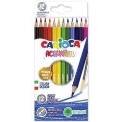 ΞΥΛΟΜΠΟΓΙΕΣ CARIOCA 42857 ACQUARELL 12τεμ ΞΥΛΟΜΠΟΓΙΕΣ CARIOCA 42857 ACQUARELL 12τεμ