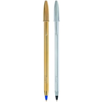 ΣΤΥΛΟ BIC CRISTAL SHINE GOLD M ΜΠΛΕ 1,0mm ΣΤΥΛΟ BIC CRISTAL SHINE GOLD M ΜΠΛΕ 1,0mm
