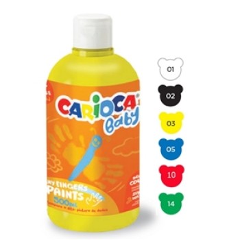 ΔΑΚΤΥΛΟΧΡΩΜΑΤΑ CARIOCA 500ml ΔΑΚΤΥΛΟΧΡΩΜΑΤΑ CARIOCA 500ml