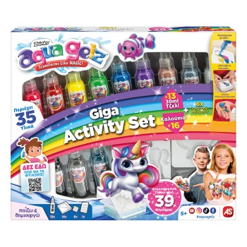 AS Aqua Gelz Giga Activity Set Για Ηλικίες 5+ AS Aqua Gelz Giga Activity Set Για Ηλικίες 5+