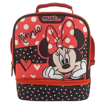 Τσαντάκι Φαγητού Ισοθερμικό Must Disney Minnie Mouse - 2 θήκες Τσαντάκι Φαγητού Ισοθερμικό Must Disney Minnie Mouse - 2 θήκες
