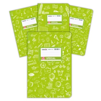 ΤΕΤΡΑΔΙΑ SPECIAL Doodles Λαχανί 50φ. ΤΕΤΡΑΔΙΑ SPECIAL Doodles Λαχανί 50φ.