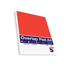 ΜΠΛΟΚ  ΛΕΥΚΟ OVERLAP SKAG Α4  50φ.