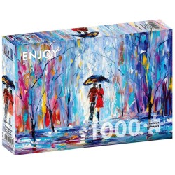 PUZZLE ENJOY - Rainy Love 1000pcs. PUZZLE ENJOY - Rainy Love 1000pcs.