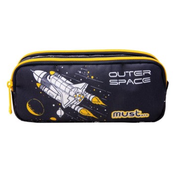 Σχολική Κασετίνα Βαρελάκι Must Outer Space - 2 Θήκες Σχολική Κασετίνα Βαρελάκι Must Outer Space - 2 Θήκες