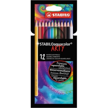 ΞΥΛΟΜΠΟΓΙΕΣ STABILO ARTY 1612 12τεμ AQUAREL ΞΥΛΟΜΠΟΓΙΕΣ STABILO ARTY 1612 12τεμ AQUAREL