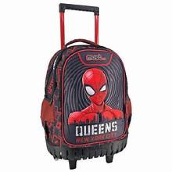 Σχολική Τσάντα Τρόλεϊ Δημοτικού Must Spiderman Queens New York City - 3 Θήκες Σχολική Τσάντα Τρόλεϊ Δημοτικού Must Spiderman Queens New York City - 3 Θήκες